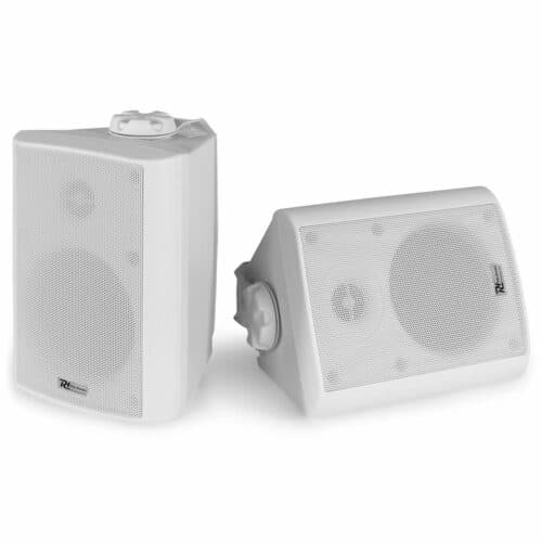 Power Dynamics BC40V White Speaker Pair 100V 8 Ohm 4″ Inch 100W – IPX5