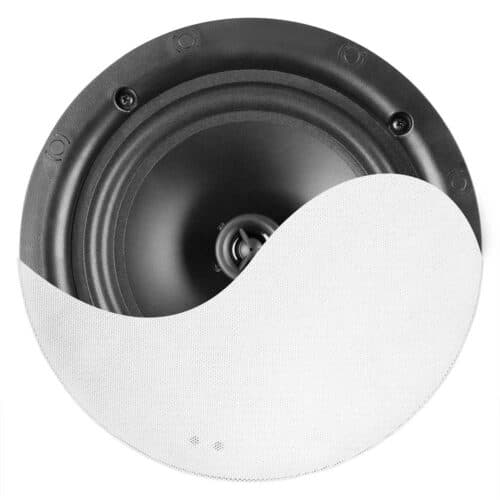 Power Dynamics NCSS8 – Low Profile Ceiling Speaker 2-way 8″ Inch White