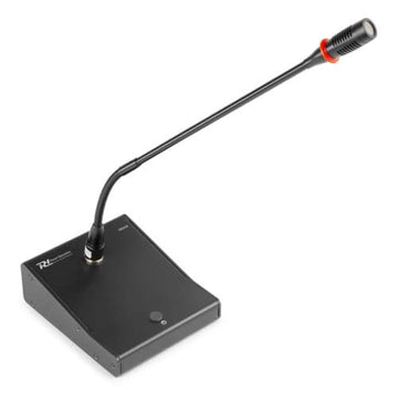 Power Dynamics TM370 – Paging Desktop Microphone with Gooseneck