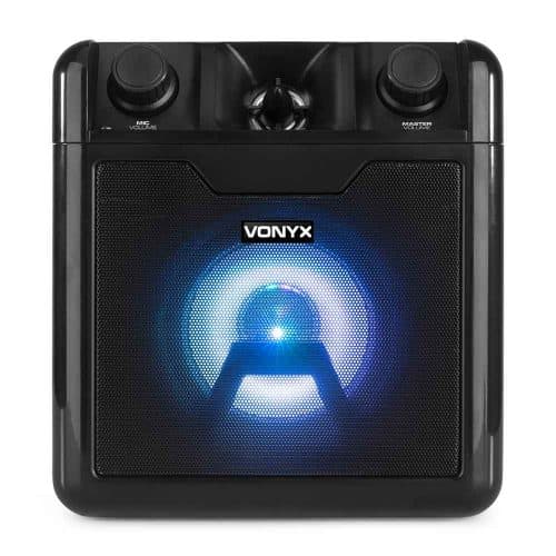 Vonyx SBS50B Drum Karaoke Set LED Light Effects BT