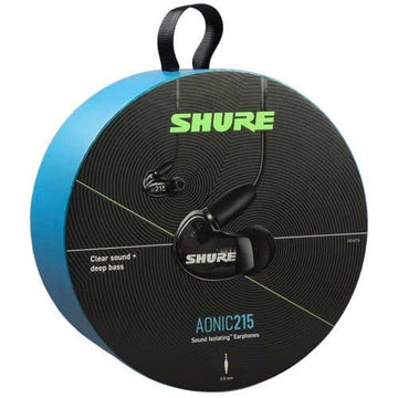 Shure AONIC 215 Sound Isolating Earphones (Black)