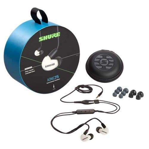 Shure AONIC 215 Sound Isolating Earphones (White)