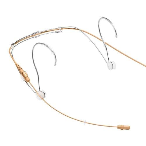 Shure DuraPlex DH5 (MTQG) Omnidirectional Headset Microphone – Tan