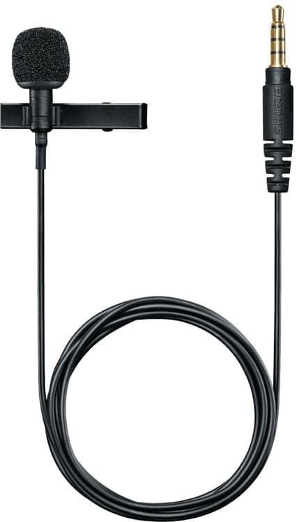 Shure Motiv MVL Condenser Lavalier Microphone