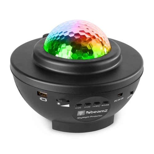 Beamz SkyNight Galaxy Projector BT IRC 2x 3W RGBW LEDs