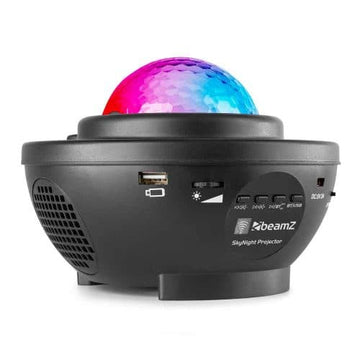 Beamz SkyNight Galaxy Projector BT IRC 2x 3W RGBW LEDs