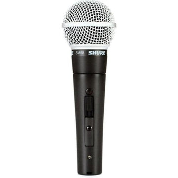 Shure SM58S Dynamic Vocal Microphone Cardioid with Switch