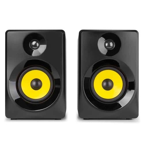 Vonyx SMN30B 3 Inch Studio Monitor Pair Black