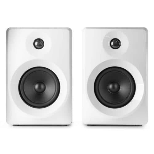 Vonyx SMN40W 4 Inch Studio Monitor Pair White