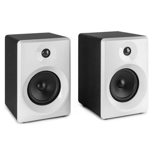 Vonyx SMN50W 5 Inch Studio Monitor Pair White