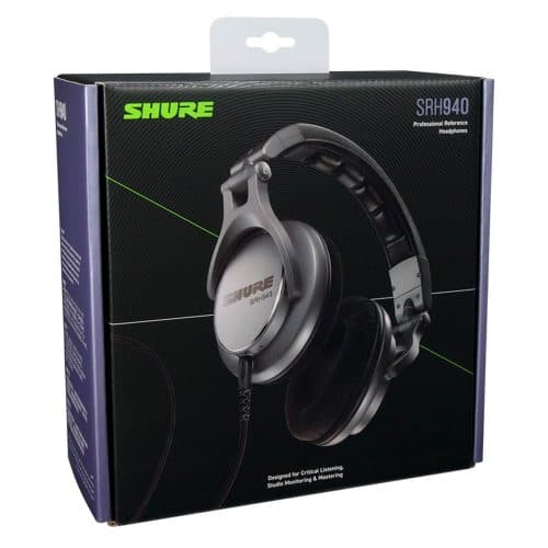 Shure SRH940 Closed-Back Studio Headphones