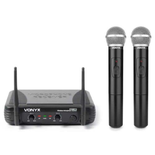 Vonyx STWM712 Dual Wireless Handheld Microphone System