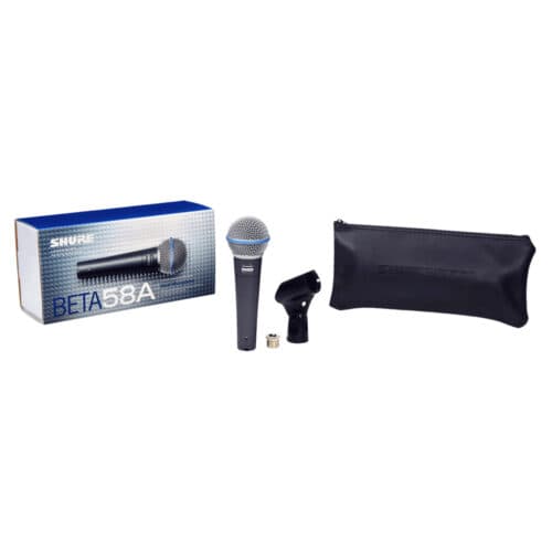 Shure BETA 58A – Dynamic Vocal Microphone