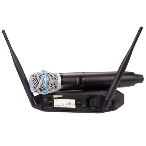 Shure GLXD24+B87A Wireless Vocal System with BETA 87A