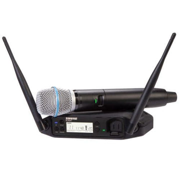Shure GLXD24+B87A Wireless Vocal System with BETA 87A