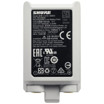 Shure SB903 Lithium-Ion Battery for SLX-D Wireless Transmitters