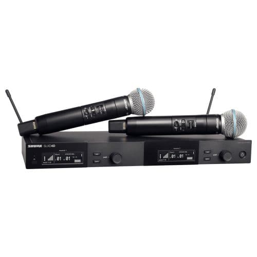 Shure SLXD24DB58 Dual Wireless Handheld Mic System – H57
