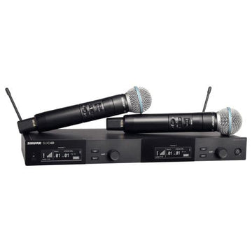 Shure SLXD24DB58 Dual Wireless Handheld Mic System – H57