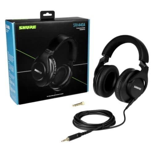 Shure SRH440A – Professional Studio Headphones