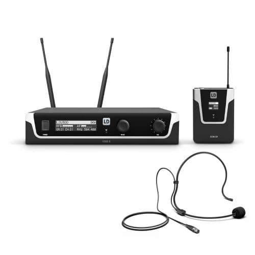LD Systems U505 BPH – Wireless Microphone System with Bodypack and Headset – 584 – 608 MHz