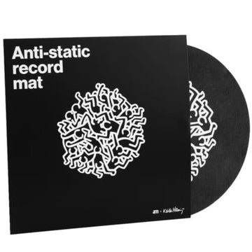 AM Anti-Static Turntable Record Slipmat – Keith Haring Edition