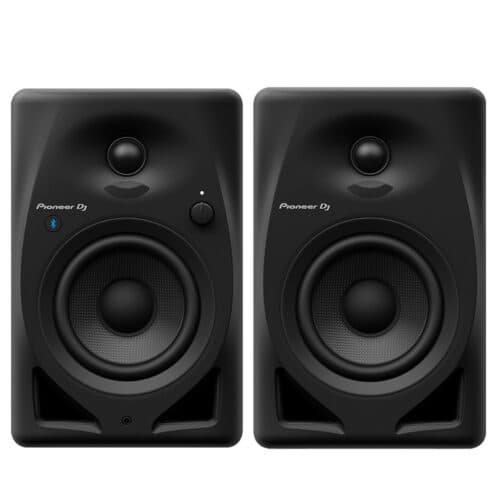 Pioneer DJ DM-40D-BT Black Monitor Pair Bluetooth – 4 Inch