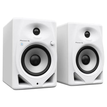 Pioneer DJ DM-50D-BT-W White Monitor Pair Bluetooth – 5 Inch