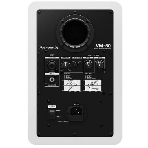 Pioneer DJ VM-50 White Pair Studio Monitor 5 Inch