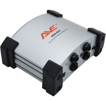 AVE Vox-DI2 Two Channel Passive DI Box – Silver