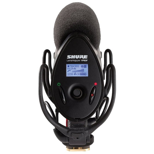 Shure VP83F Lens Hopper On-Camera Microphone Flash Recorder