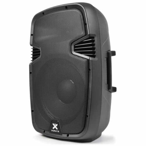 Vonyx SPJ-1200A Pair – (2x) 12″ Inch 600W Hi-End Active PA Speakers