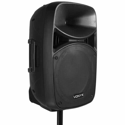 Vonyx VPS122A 800W 12″ Active Speaker Set with Stands – BT