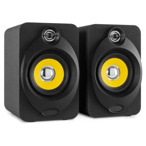 Vonyx XP40 Active Studio Monitor Pair 4 Inch BT USB