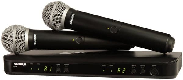Shure BLX288PG58 K14 Dual Wireless Handheld Microphone