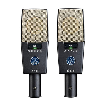 AKG C414XLSST Matched Pair Multi-Pattern Condenser Microphones (Stereo Set)