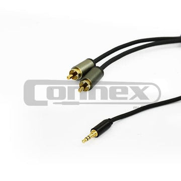 Connex CP-RCJS6 Pro RCA to Jack Aux Cable 6m