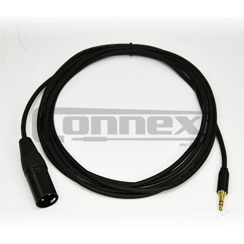 Connex CP-XMJS3 Pro 3.5mm Jack to XLR Male Cable 3m