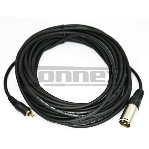 Connex CP-XMRC12 Pro RCA to XLR Male 12m