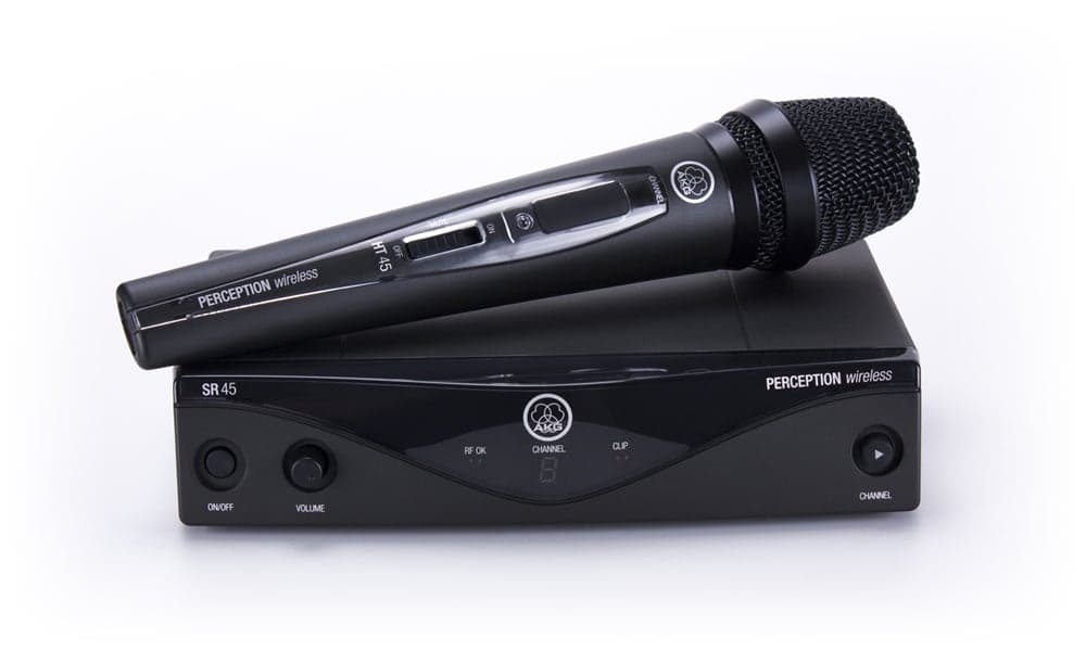 AKG PW45-Vocal Perception Wireless Handheld Microphone System – A Band