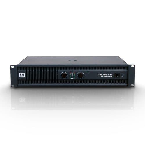 LD Systems DEEP2 2400X – PA Power Amplifier (2 x 1200W at 2 Ohms)