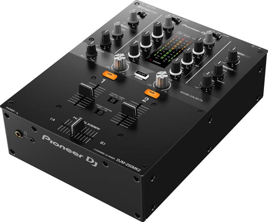 Pioneer DJM 250 mk2 2 Channel DJ Mixer with DVS