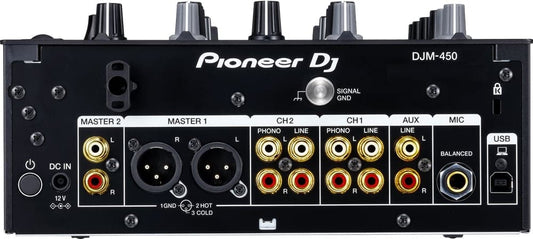 Pioneer XDJ-700 Pair with DJM-450 2 Channel DJ Mixer with Rekordbox DVS