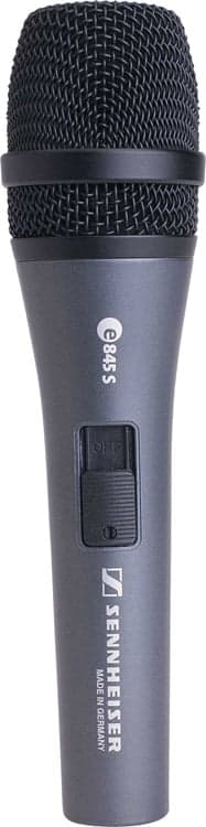 Sennheiser E845-S Vocal Dynamic Microphone with Switch