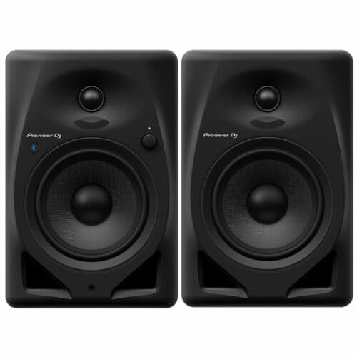 Pioneer DJ DM-50D-BT Black Monitor Pair Bluetooth – 5 Inch