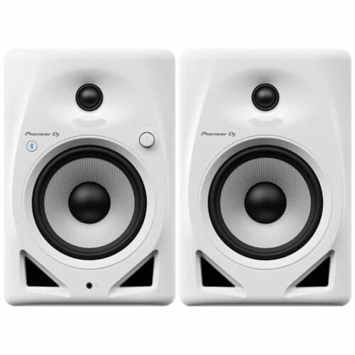 Pioneer DJ DM-50D-BT-W White Monitor Pair Bluetooth – 5 Inch