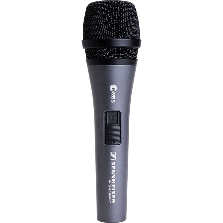 Sennheiser E835-S Vocal Dynamic Microphone with Switch
