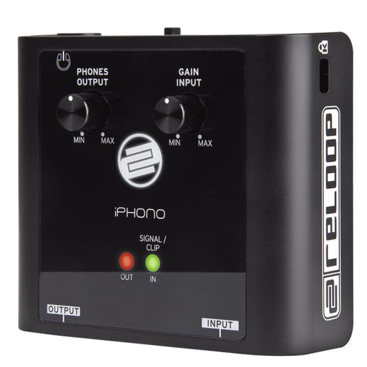 Reloop IPHONO2 USB DJ Recording Interface with Vinyl Phono Input