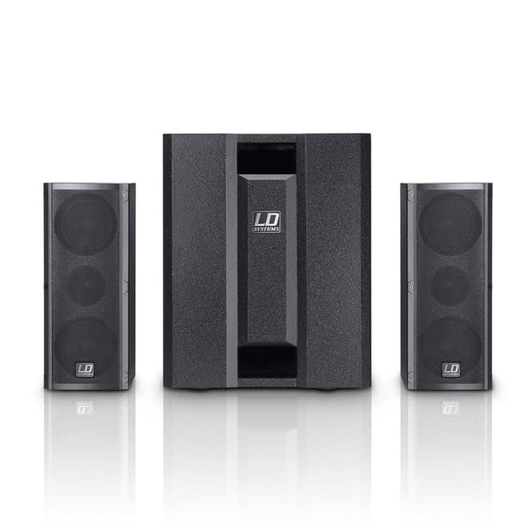 LD Systems Dave 8-Roadie 2.1 Split PA System 1400W