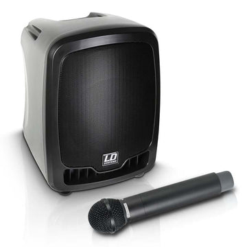 LD Systems RB65 Roadboy 6″ Portable Speaker with Wireless Microphone 50W