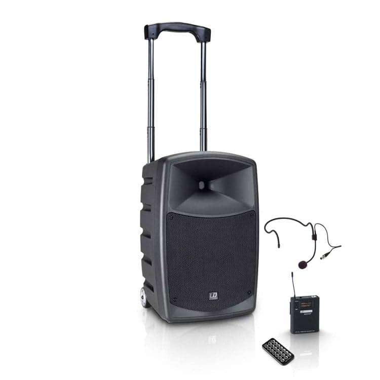 LD Systems Road Buddy 10 HS Portable Speaker with Headset 480W